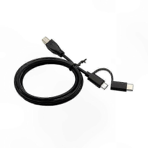 Smartphone to Printer Adapter Cable Micro USB Type C USB-B Data Connection Cord for OTG Devices 1