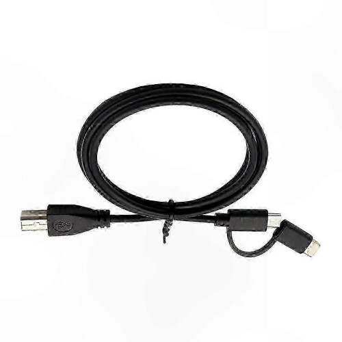 Smartphone to Printer Adapter Cable Micro USB Type C USB-B Data Connection Cord for OTG Devices 2