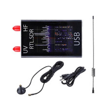 Δέκτης SDR 100KHz-1.7GHz Πλήρους Ζώνης UV HF RTL-SDR USB Δέκτης