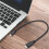 USB Typ-C Hane till USB 3.0 Micro-B Hane Datakabel för Surfplatta Telefon 3