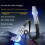 Type-C to Type-C 180 Swivel Double Elbow Mech Data Cable 1m 2