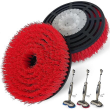 2 Pcs S7001 Upgraded Mop Pad Replacement Brush Heads for Shark Steam Mop Pads for Shark S8201/S7000Series,Cleaning Brush