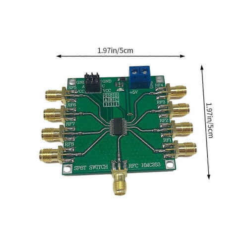HMC253 DC-2.5 GHz Πολυλειτουργικός διακόπτης RF μονοπολικού οκ 2