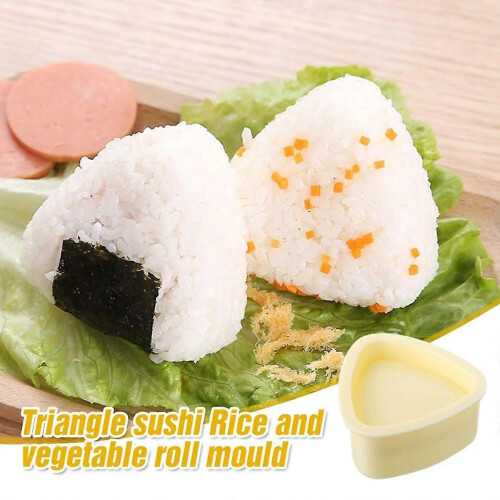 Κιτ 5 τεμαχίων για καλούπια Onigiri Sushi Maker, κλασικό τριγωνι 2