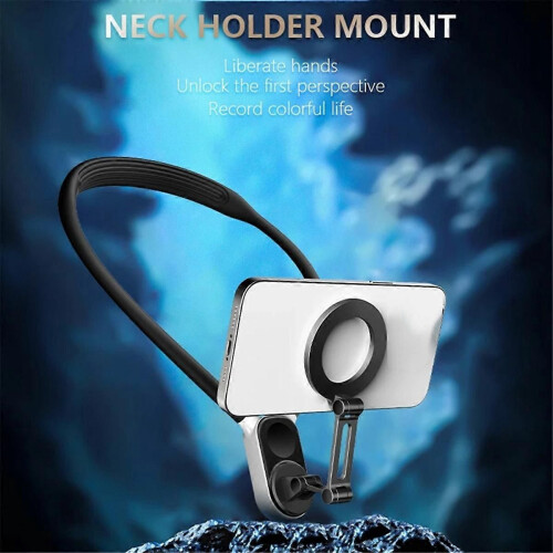 Magnetic Neck Holder Mount Necklace Bracket for Black 1