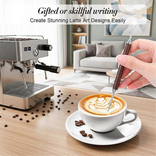 Πακέτο 3 στυλό Latte Art με διπλή άκρη, εργαλεία σχεδίασης κ 1