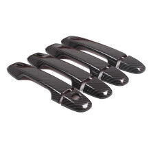 For Crosstrek 2024 Forester 2019-2022 Car Exterior Door Handle Cover Trim Accessories, Carbon Fiber