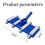 Swimming Pool Vacuum Head with Wheels - Adjustable Handle & Removable Cleaning Tools for Pools 4