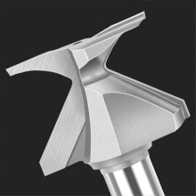 R18/R30 1/2-Inch Shank Woodworking Router Bit Double Flute Router Bits Milling Cutter for Wood Hand Tools A