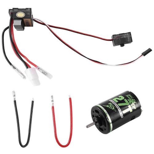 320A ESC + 540 Κινητήρας με Βούρτσες 27T για 1/10 RC Αυτοκίνητο Axial SCX10 1