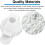 Hinged Screen Door Latch for Doors, Replacement Screen Door Latch for Screen Door Lock, 2pack 2
