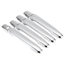 ABS Chrome Side Door Handle Cover Trim 8Pcs for Mitsubishi Outlander Lancer Sedan Evo Sport RVR ASX