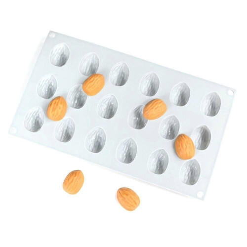 Walnut Shell Silicone Mold Pudding Chocolate Mould Soap Candle Molds Cake Decorating Tools Kitchen Baking Supplies 1