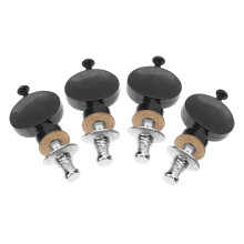 4Pcs Vintage Ukulele Tuning Pegs Set Durable Ukulele Tuners for Stable Tuning and Clear Sound