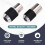 Adjustable Tap Socket Set Adapters 1/2,1/8 Drive 3/8 Tap Sleeve Extraction Holder Threading Tool 2P 4