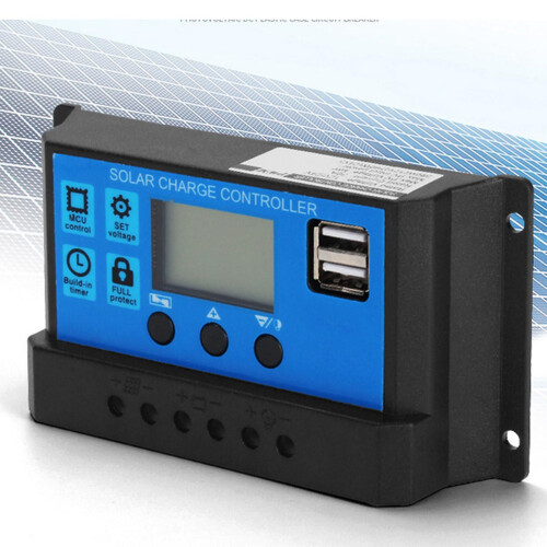 40A 12V 24V Auto Solar Charge Controller PWM Controller(40A) 1