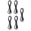 5Pcs USB to 5Pin Cable for Camera Modules Camera Module Data Connection Cable 5P 1.0mm 1.5 Meters 2