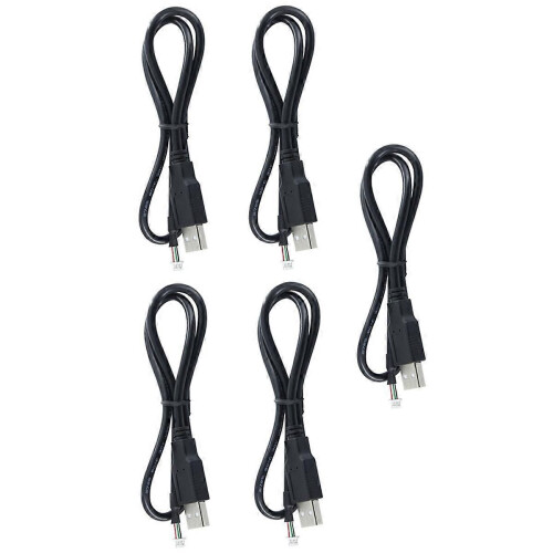5Pcs USB to 5Pin Cable for Camera Modules Camera Module Data Connection Cable 5P 1.0mm 1.5 Meters 1