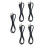 5Pcs USB to 5Pin Cable for Camera Modules Camera Module Data Connection Cable 5P 1.0mm 1.5 Meters 3