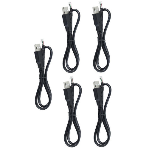 5Pcs USB to 5Pin Cable for Camera Modules Camera Module Data Connection Cable 5P 1.0mm 1.5 Meters 2