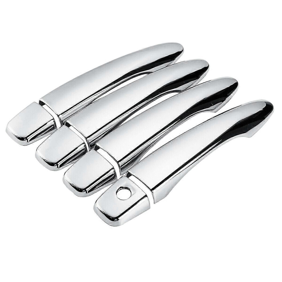 8Pcs Chrome Door Handle Cover Trim For Nissan Qashqai J11 2014-2019 9152359626248