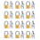 12 Pack Mini Padlock Small Padlock Solid Brass Locks with 3 Key 1