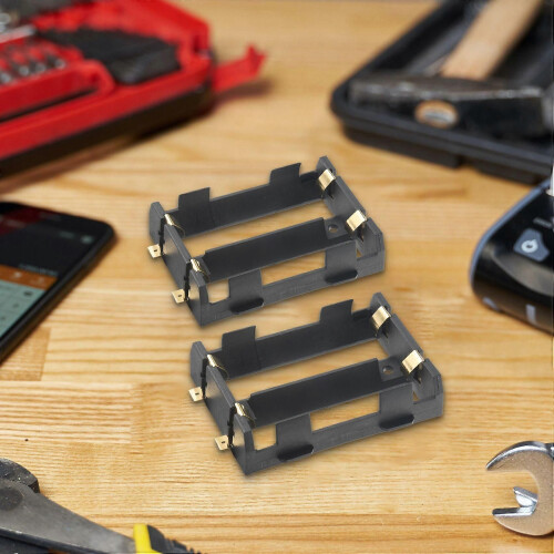 5 x 26650 Battery Holder SMD with Bronze Pins Storage Box 2