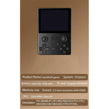 X5 Console Arcade Portatile compatibile con simulatore PS1, batteria da 15000+ mAh, schermo IPS da 3,5