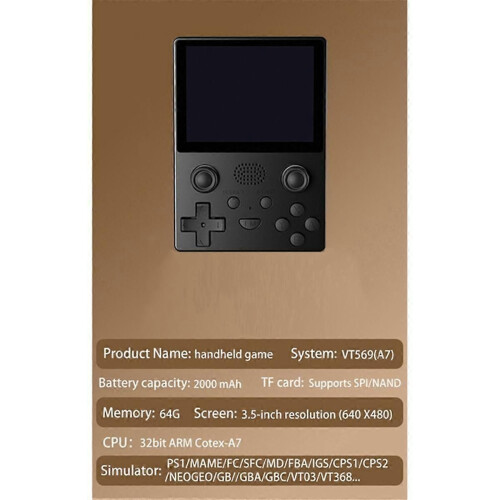 Φορητή κονσόλα παιχνιδιών X5 Arcade για PS1 Simulator Console 15000+ Gaming