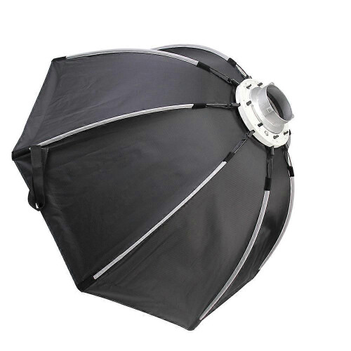 Πτυσσόμενο οκταγωνικό softbox 8 πόλων 55cm με μαλακή υφασμάτι 2