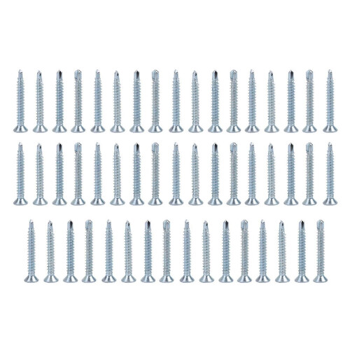 50pcs M4.2 Flat Head Self Tapping Screws (M4.2 x 19)