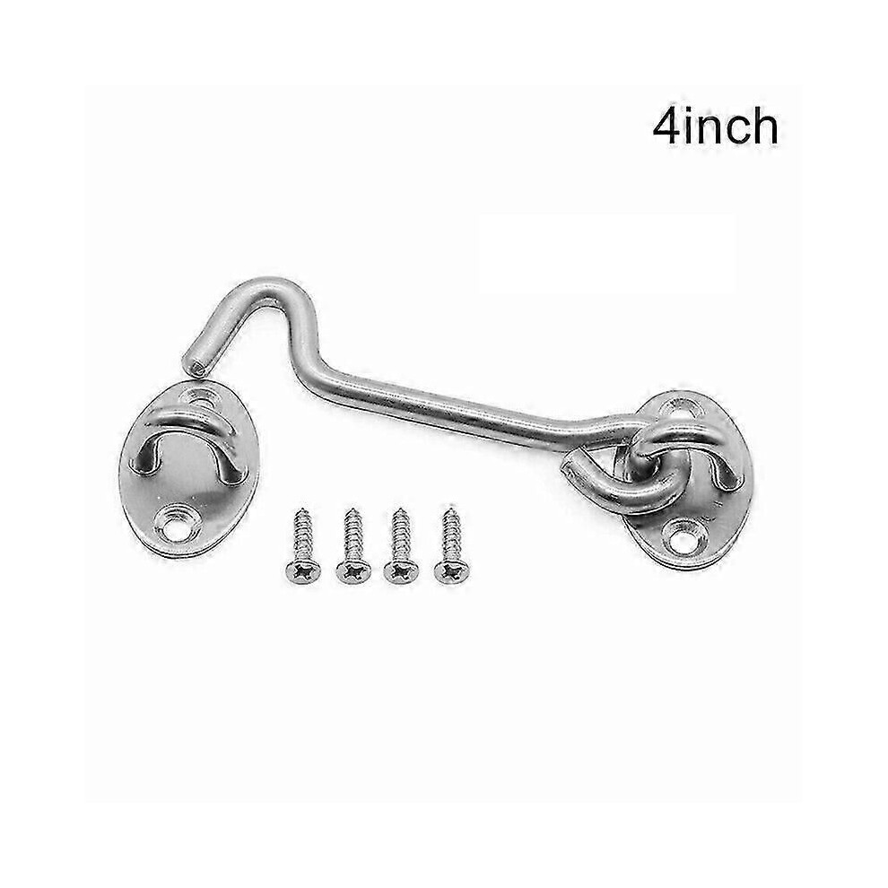 Stainless Steel Window Latch Door Hook Silent Holder Cabin Shed Buckle Eye 9152359627238