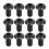 M5 x 10mm Hex Head Button Cap Screw Black 50 Pack 1