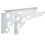 2PC Triangle Folding Angle Bracket Heavy Duty Adjustable Wall Mounted for Bench Table Shelf DIY Hardware 1
