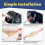 900Pc Crimp Terminal O Shaped 2.8/4.8/6.3Mm Cable Termination Plier 3