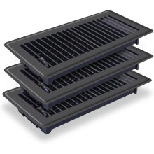 3Pc Floor Vents,4x10In Floor Register Floor Vent Covers compatible Heavy Duty Air Floor Vent Cover compatible Home