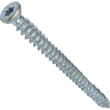 50 tornillos de anclaje para hormigón de 7,5 x 92 mm, cabeza estrellada T30 - Fijación directa, sin
