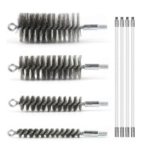 50 in Pipe Cleaning Brush Set with Stainless Steel Bristles, Wire Brush with Flexible Rods,for Auto Parts,Bottles,Tubes.