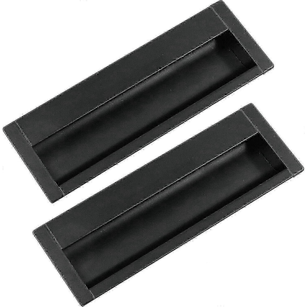 Hidden Seashell Recessed Handle Set For Sliding Doors - 2 Furniture Pulls 9152359625739