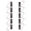 10/Pcs 2 AAA Battery Holder with Switch ON Off and Back Cover 2