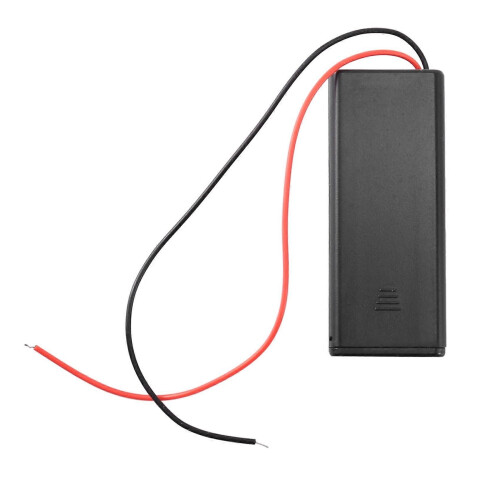10/Pcs 2 AAA Battery Holder with Switch ON Off and Back Cover 2