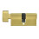 65mm Copper Single Open Lock Cylinder with Keys for Bedroom Door Security 1