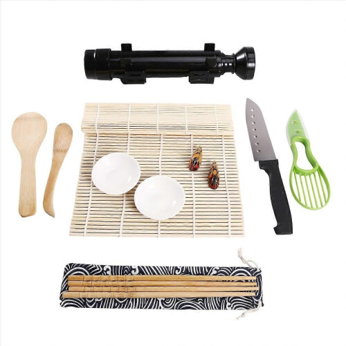 Sushi Making Kit Japanese Food Making Tools Sushi Mold Kitchen Tools DIY Set A