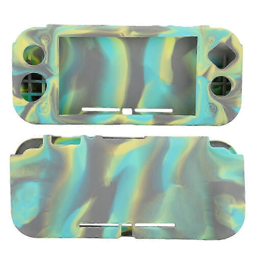 Camouflage ABS Protective Case for Switch Lite Game Console with Non-Slip Handle and Accessories 1