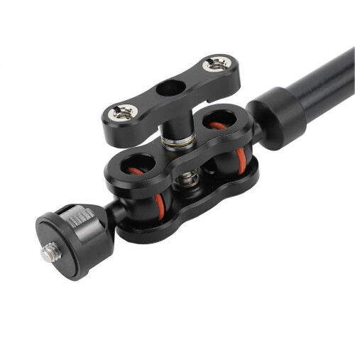 Camera Mount with Adjustable Arm, 530mm Two-Section Extension, Metal Articulated Arm Mount 1