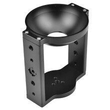 Metal Tripod Head Bowl Riser Versatile Aluminum Alloy Hi-Hat Riser with 100mm Bowl Adapter compatible Photo