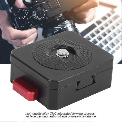 Multifunction Alloy Camera Quick Release Plate V Mount Battery Holder 2