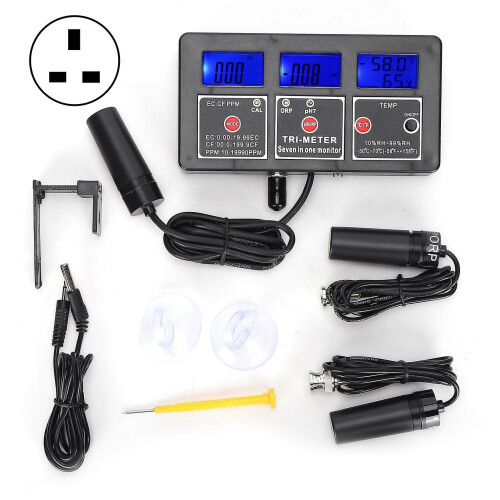 PH‑218 7 σε 1 μετρητής ποιότητας νερού PH/TEMP/EC/CF/TDS/OPR/RH μετρητής ν 1