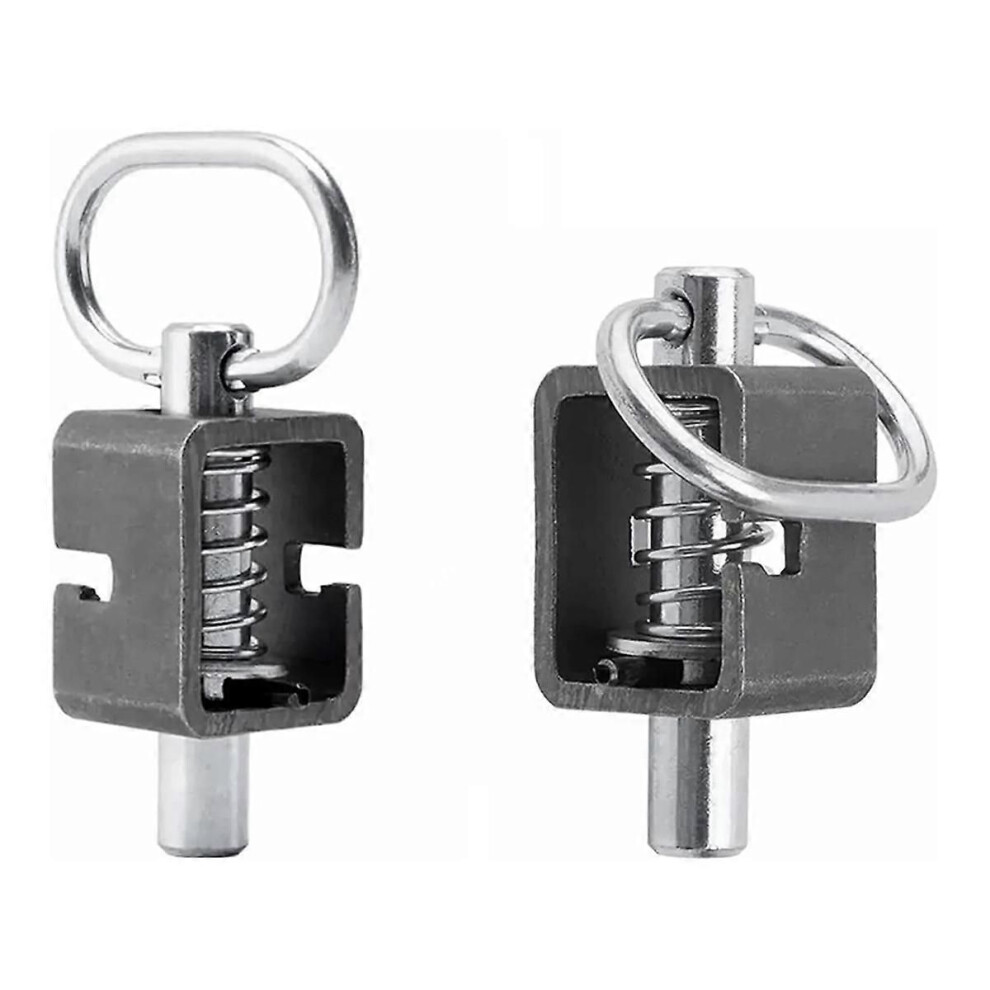 Trailer Gate Latch, Weld On 5/8Inch Spring Latch Assembly 2 Pack 9152359627429