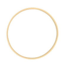 Anillos de bambú Dream, aro redondo de madera para manualidades, 23 cm